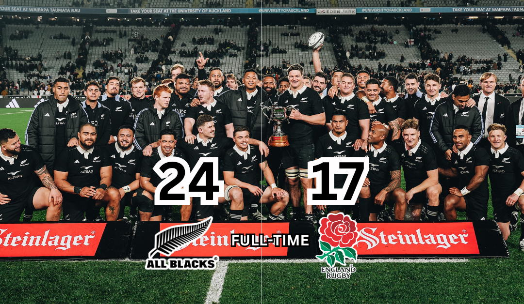 Manumālō le All Blacks 24-17 ‘iā ‘Egelāni ‘i ‘Aukilani