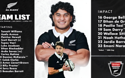 Fa’alauiloa le ‘au ‘a le All Blacks mo le lā ta’aloga ma Fiti