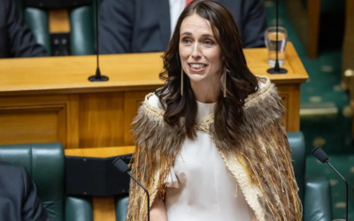 Saunoa Jacinda Ardern ‘i le Fa’atasiga ‘a le Vāega Fa’a’upufai ‘a le Democrats ‘i le Iūnaite Setete