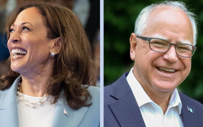 Filifilia Kamala Harris ma Tim Walz e tauva mo le Democrats