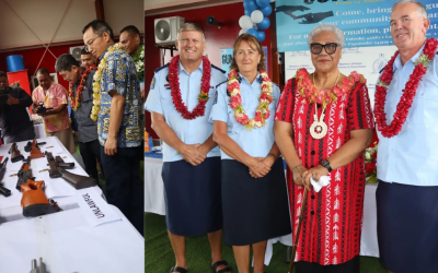 Fa’alauiloa le polokalame ‘o le Gun Amnesty ‘a le ‘Ōfisa ‘o Leoleo ‘a Sāmoa