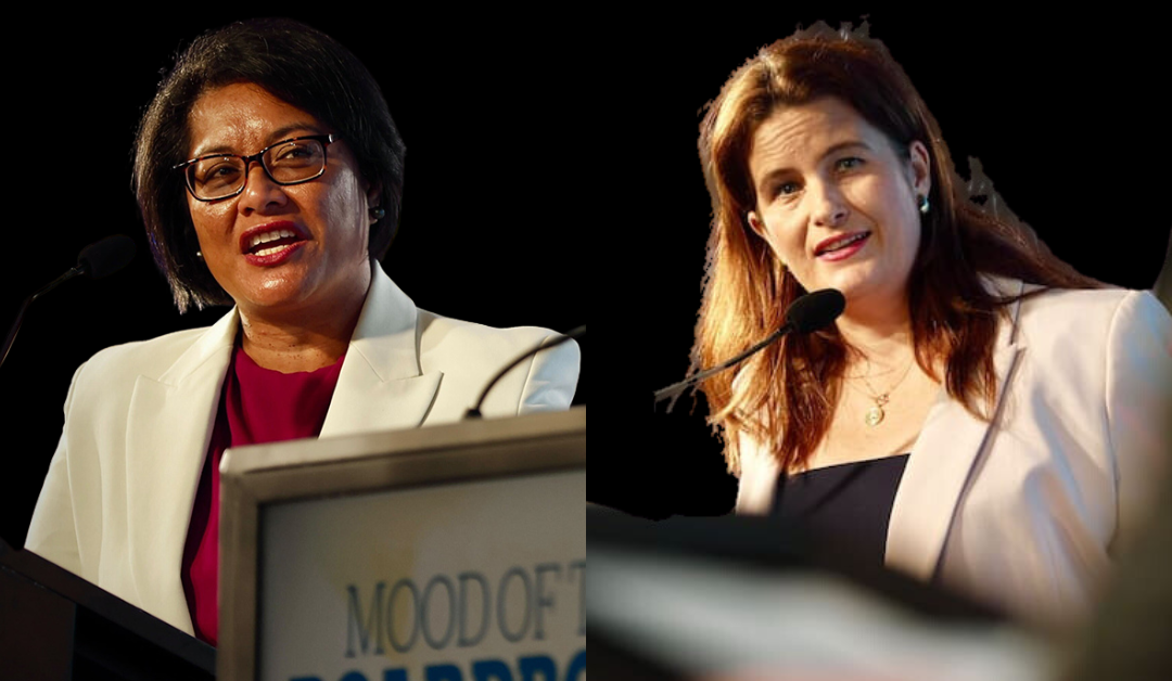 Talanoa Nicola Willis ma Barbara Edmonds ‘i le Supa’anueta