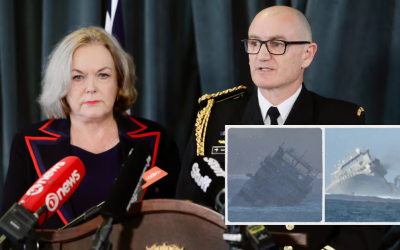 Folafola ‘e le Minisitā ‘o le Puipuiga ‘a Niu Sila le su’esu’ega fa’a-le-fa’amasinoga ‘i le fa’alavelave ‘ua goto ai ‘i Sāmoa le ‘o le HMNZS Manawanui