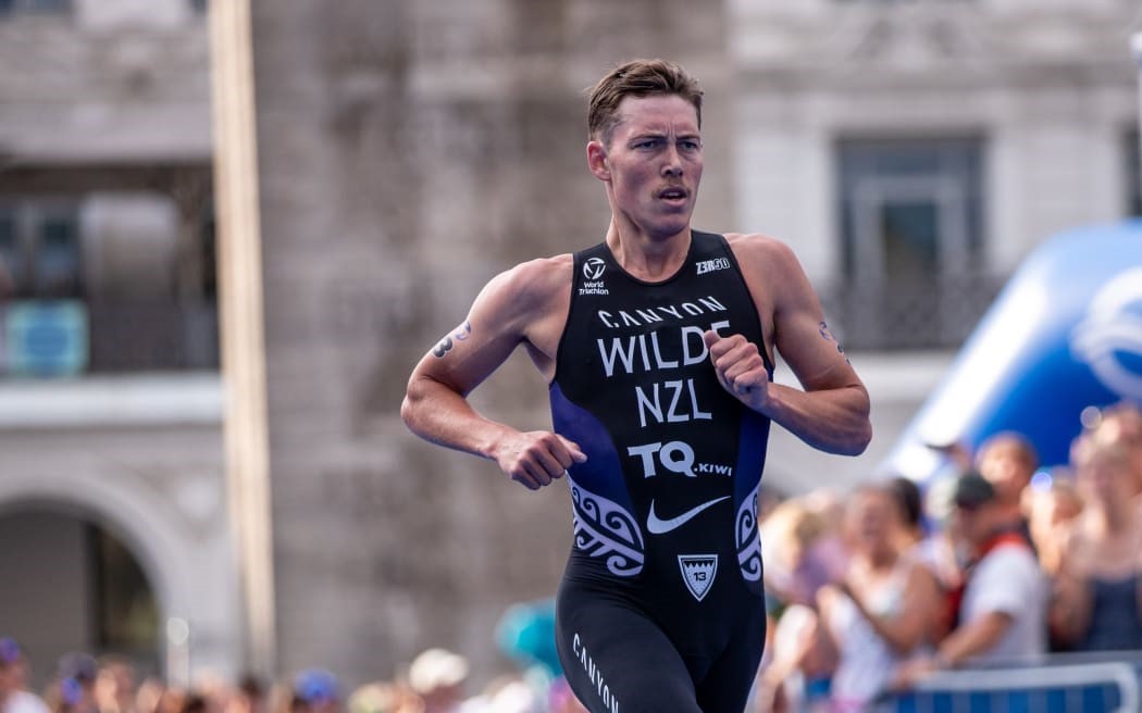 Mua le ali’i Niu Sila ‘o Hayden Wilde ‘i le Triathlon ‘a le lalolagi ‘i Sēpania.