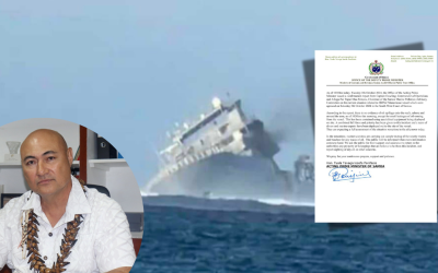 ‘E lēai se suāu’u masa’a (oil spill) ‘i le taimi nei mai sā’ili’iliga ‘i le ‘itū ‘e saute ‘i sisifo ‘o ‘Upolu