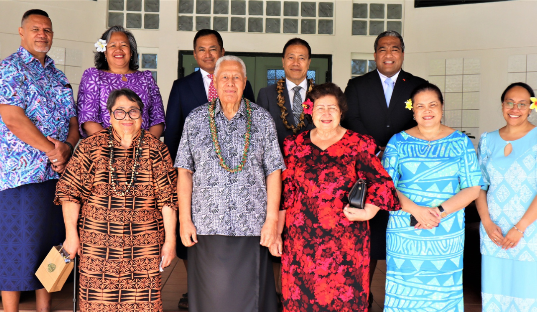 Feiloa’i atu Fa’auluuluga ‘o le Mālō Sāmoa ‘i fafo ‘i le Ao Mamalu ‘o le Mālō