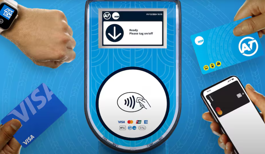 Mafai ona fa’aāogā cards ma telefoni ‘e totogi ai feoā’iga ‘i pasi, nofoa afi ma va’a ‘i ‘Aukilani