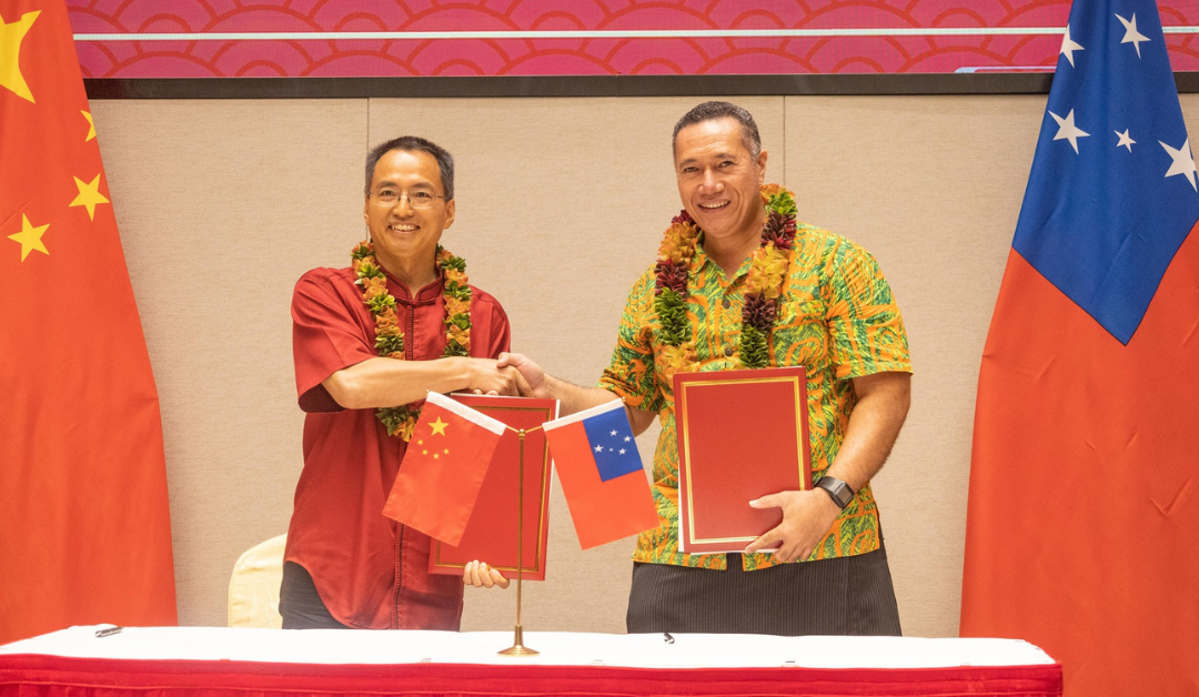 ENG – China and Sāmoa Visa-free exemption agreement signed