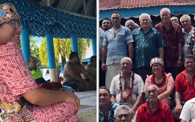 ENG – Hon. Barbara Edmonds, MP for Mana, bestowed the Chiefly Title Pesetatamalelagi by her Sāfotu Village