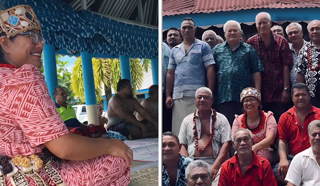 Fa’ae’e le suafa Pesetatamalelagi ‘i le Tama’ita’i Faipule Barbara Edmonds ‘e le Afio’aga ‘o Sāfotu