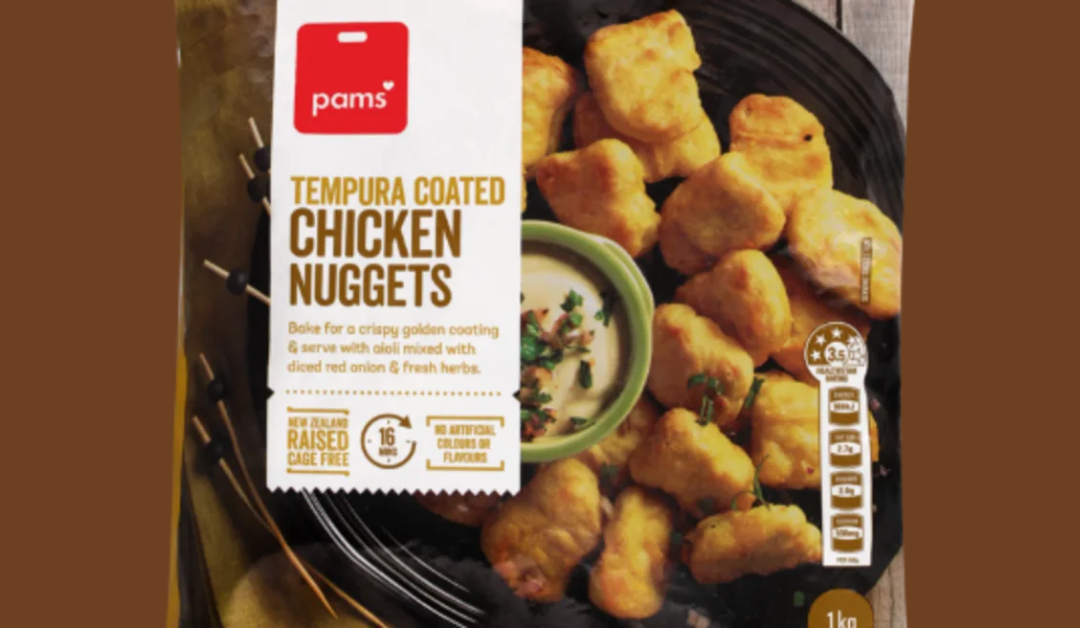 Toe vala’au le fa’afo’iga ‘o Chicken Nuggets ‘o ono iai le Blue Rubber