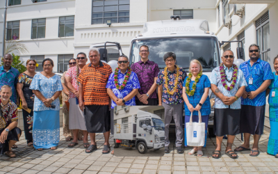 ENG – UNDP & Government of Japan provides Electric Truck and Charger to support TTM Hospital Oxygen Plant operations