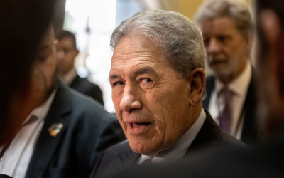Faitioina ‘e Winston Peters ‘ia David Seymour