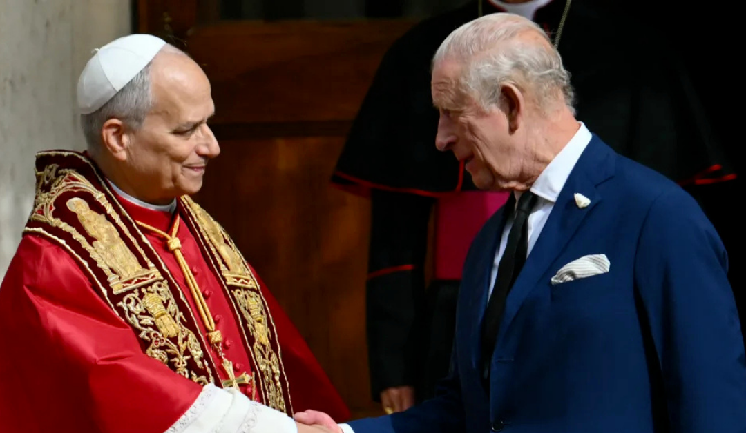 Tatalo fa’atasi King Charles ma Pope Leo XIV