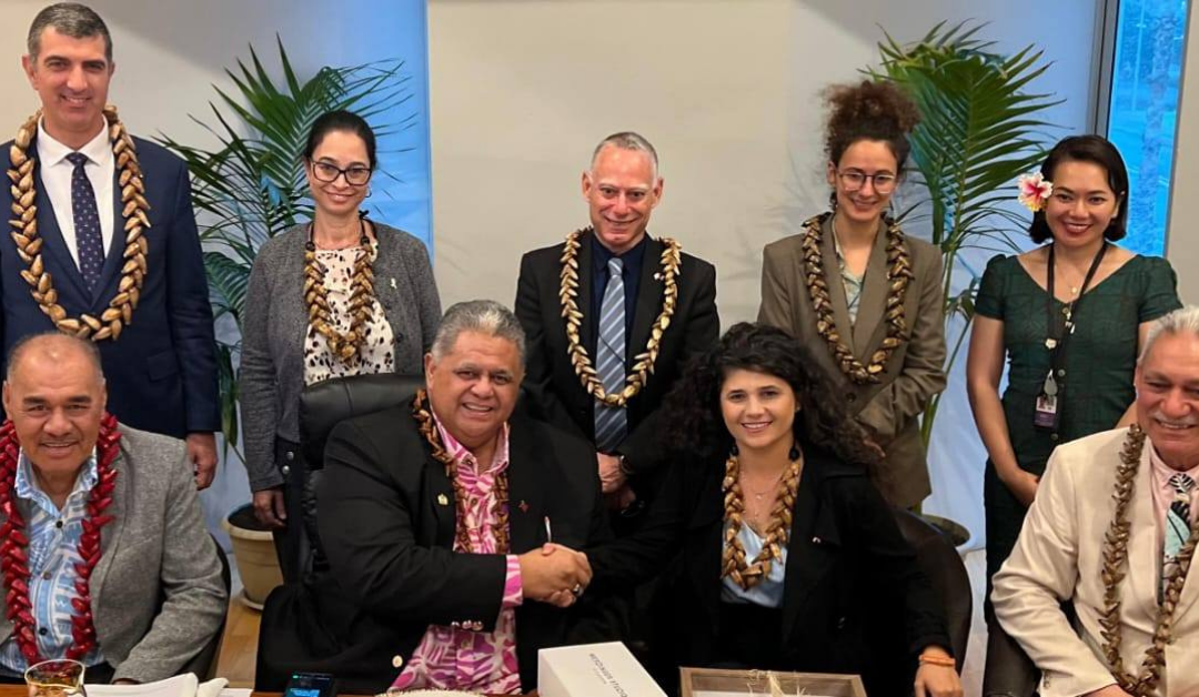 Feiloa’i Aloā’ia le Palemia ma le Sui Minisita ‘o le Vā ‘i Fafo ‘a ‘Isaraelu ‘i ‘Aukilani