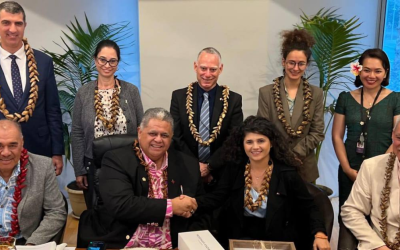 Feiloa’i Aloā’ia le Palemia ma le Sui Minisita ‘o le Vā ‘i Fafo ‘a ‘Isaraelu ‘i ‘Aukilani