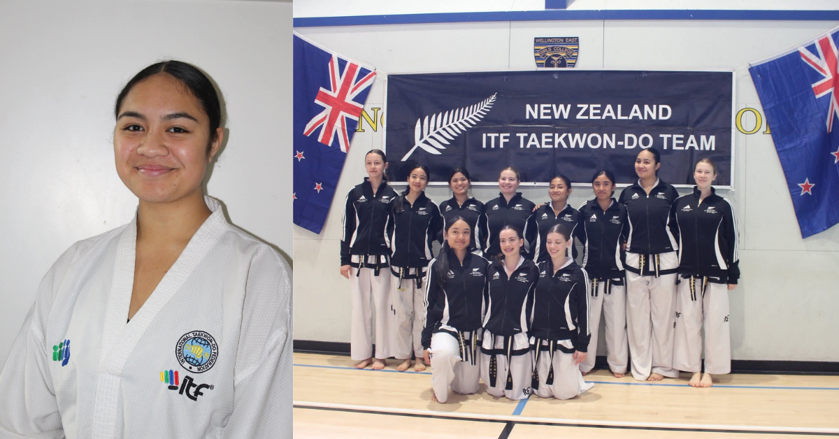 Siamupini Norrie Divine Mercy Williams i le taamilosaga a le International Taekwan-do Federation i le lalolagi