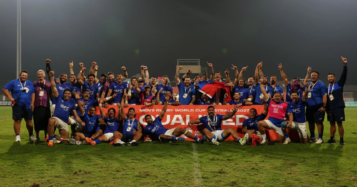 Samoa complete Men’s Rugby World Cup 2027 line-up after winning Final Qualification Tournament in Dubai