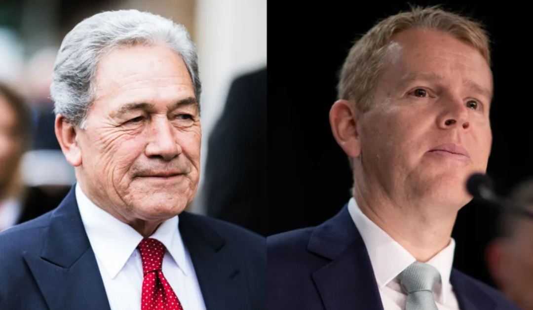 Faitioina ‘e Chris Hipkins ‘ia Vaovasamanaia ‘i le fa’ailoga lanu ‘i le Palemene