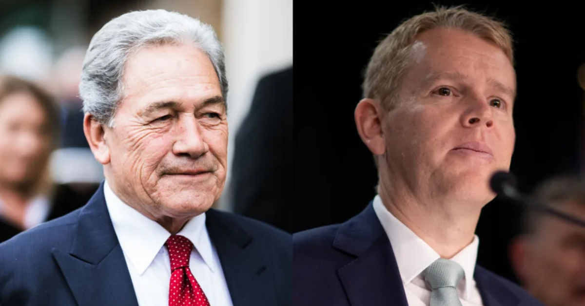 Chris Hipkins accuses Winston Peters of ‘pure racism’ in Parliament