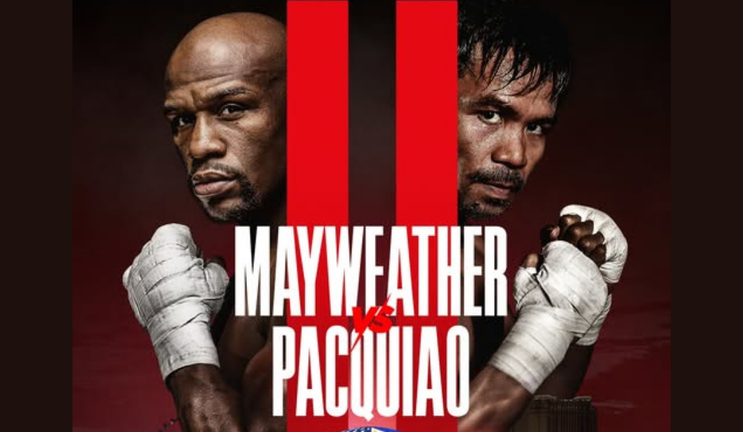 Tāpena le fusu’aga ‘a Mayweather ma Pacquiao ‘iā Sētema ‘i Las Vegas
