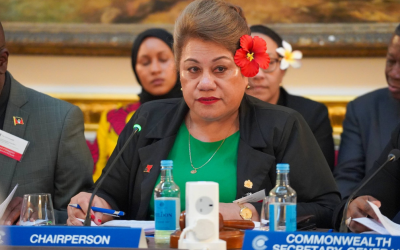 Usuia le fonotaga ‘a Minisitā ‘o le Vā ‘i Fafo ‘o le Taupulega ‘i Lonetona, ta’ita’ifono ai Sāmoa