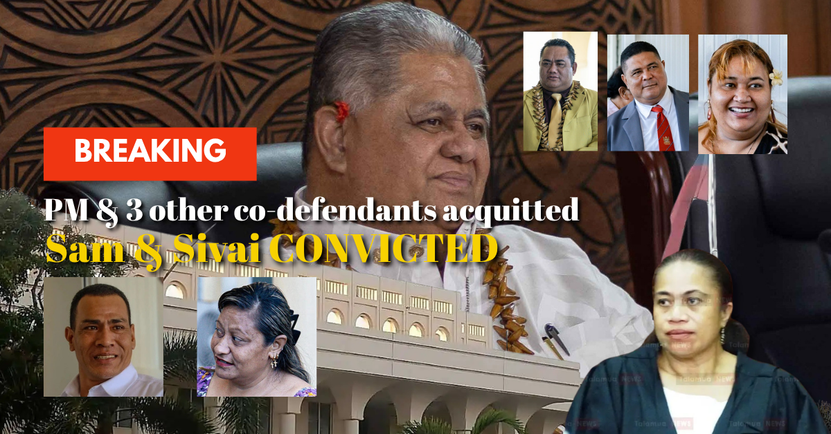PM & 3 codefendants acquitted, Sam and Sivai convicted