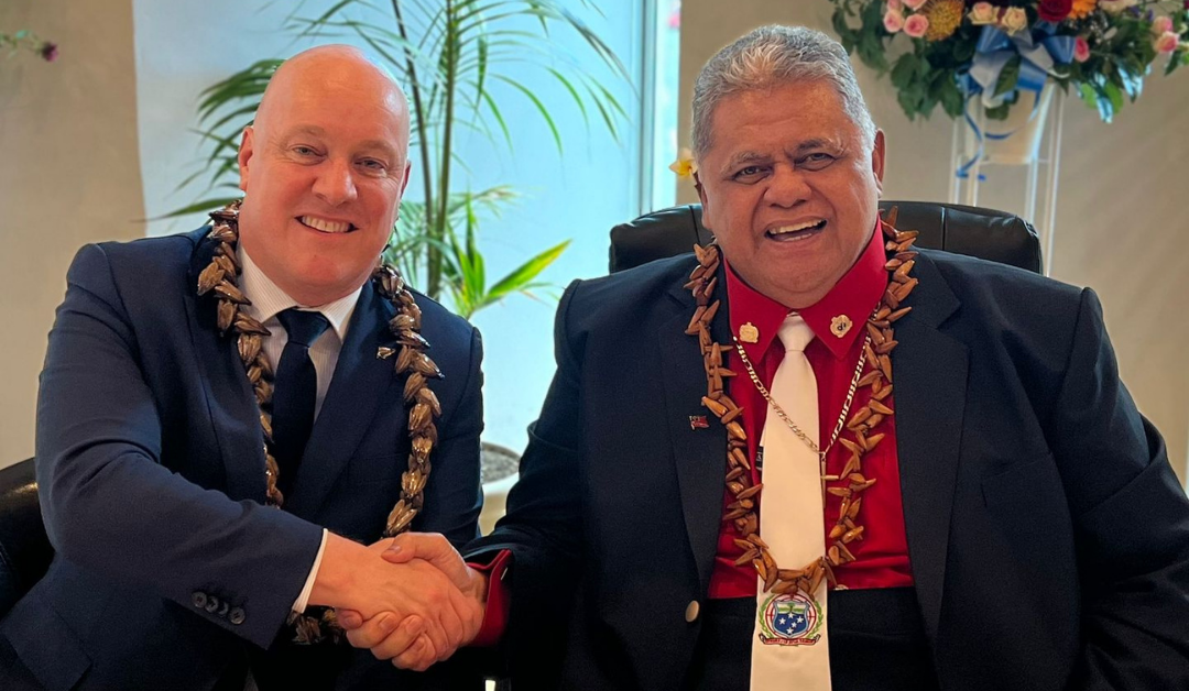 ‘E le’i talosaga atu le Palemia ‘o Niu Sila, po’o le Komesina Mauāluga ‘a Niu Sila ‘i Sāmoa, mō se suafa matai ‘o Christopher Luxon