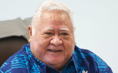 Fa’afetaia le tautua īloga ‘a Tuilaepa mō le Lakapī Sāmoa; fa’amāvae ‘i le sīlia ma le 26 tausaga ‘o Ta’ita’ifono