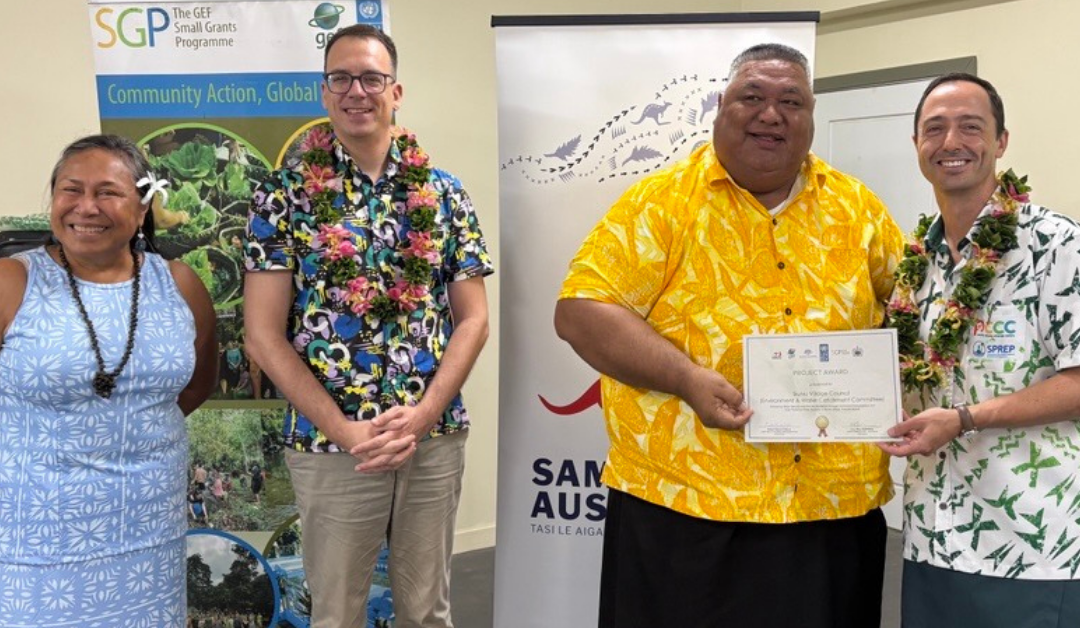 Community-centered climate projects launched in Samoa