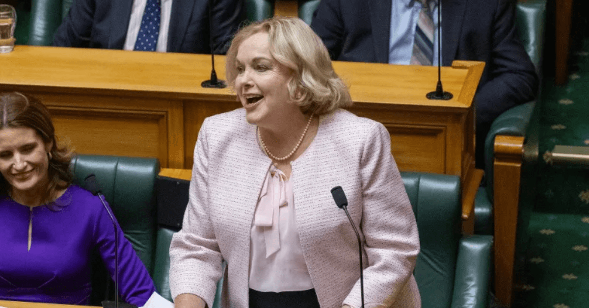 Judith Collins makes her final speech to Parliament