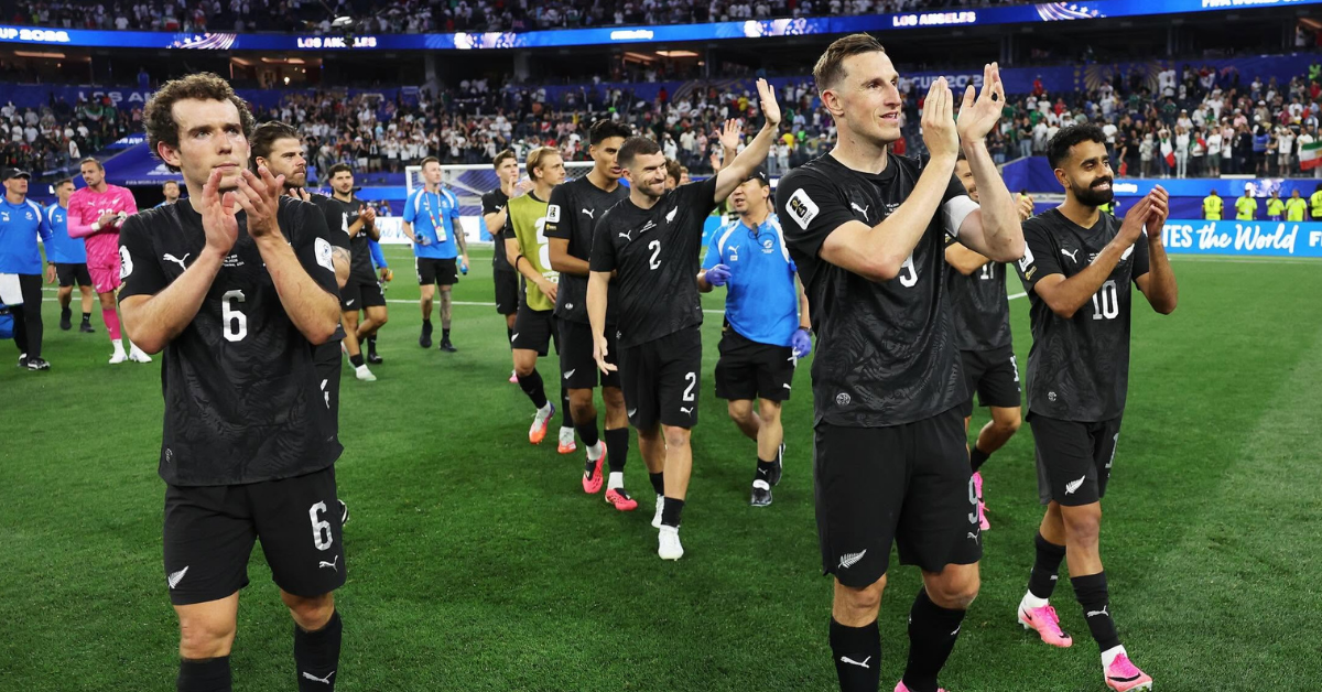 Football World Cup 2026 All Whites draw with Iran