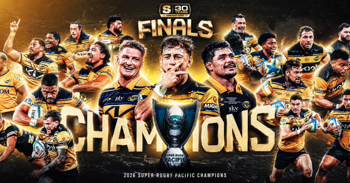 Hurricanes – 2026 Super Rugby Pacific Champions