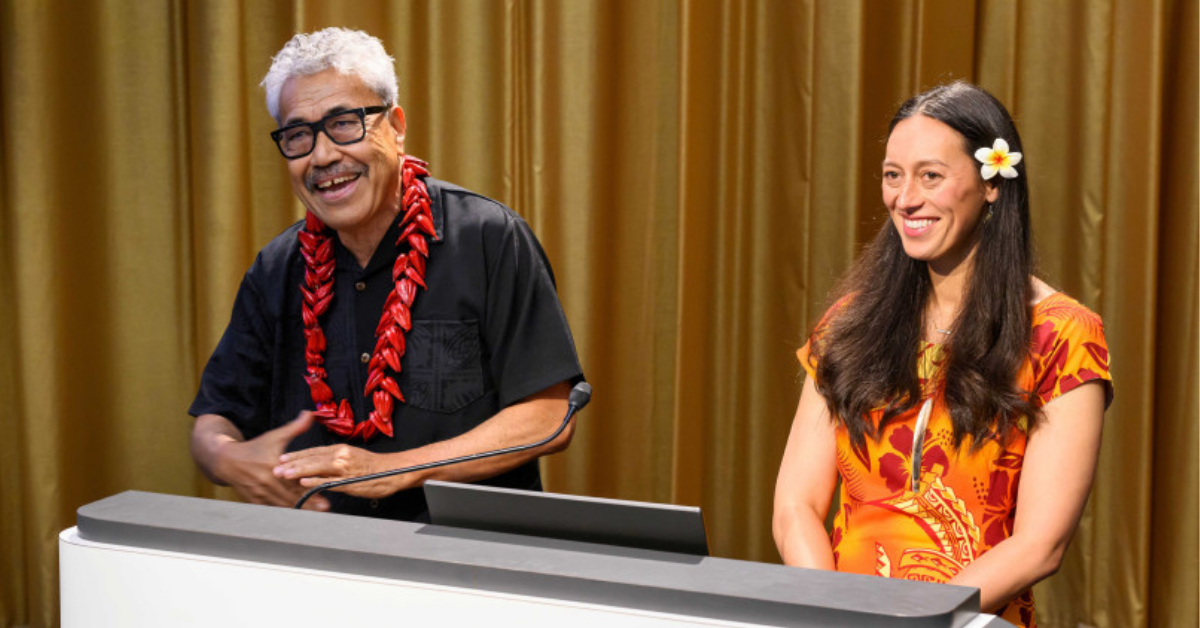 Our Whare Our Fale takes the stage at Harvard