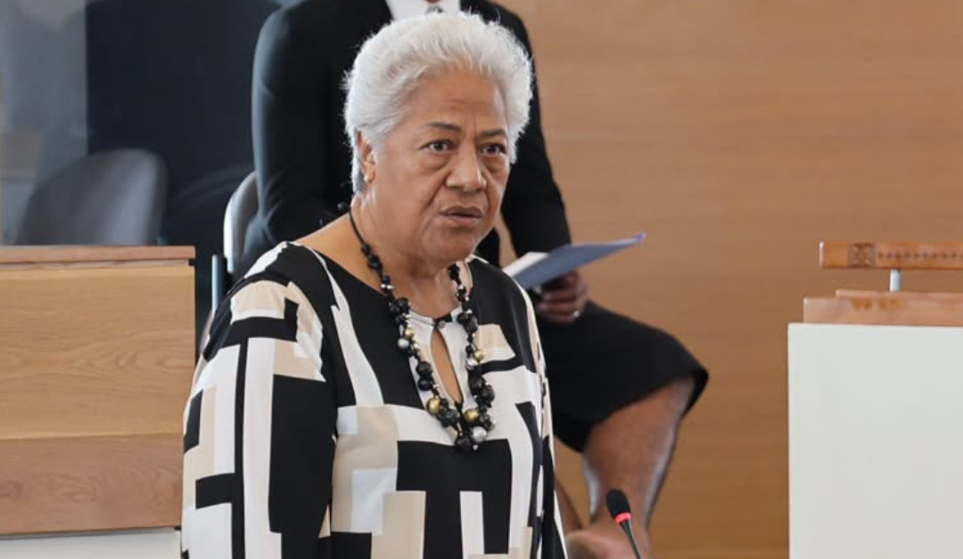 Taliaina le Afioga Fiamē Nāomi Matā’afa ‘e lagolagoina le matā’upu ‘a le HRPP ‘e fa’asaga ‘i le vāega ‘a le FAST