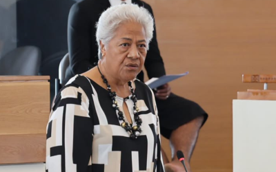 Taliaina le Afioga Fiamē Nāomi Matā’afa ‘e lagolagoina le matā’upu ‘a le HRPP ‘e fa’asaga ‘i le vāega ‘a le FAST