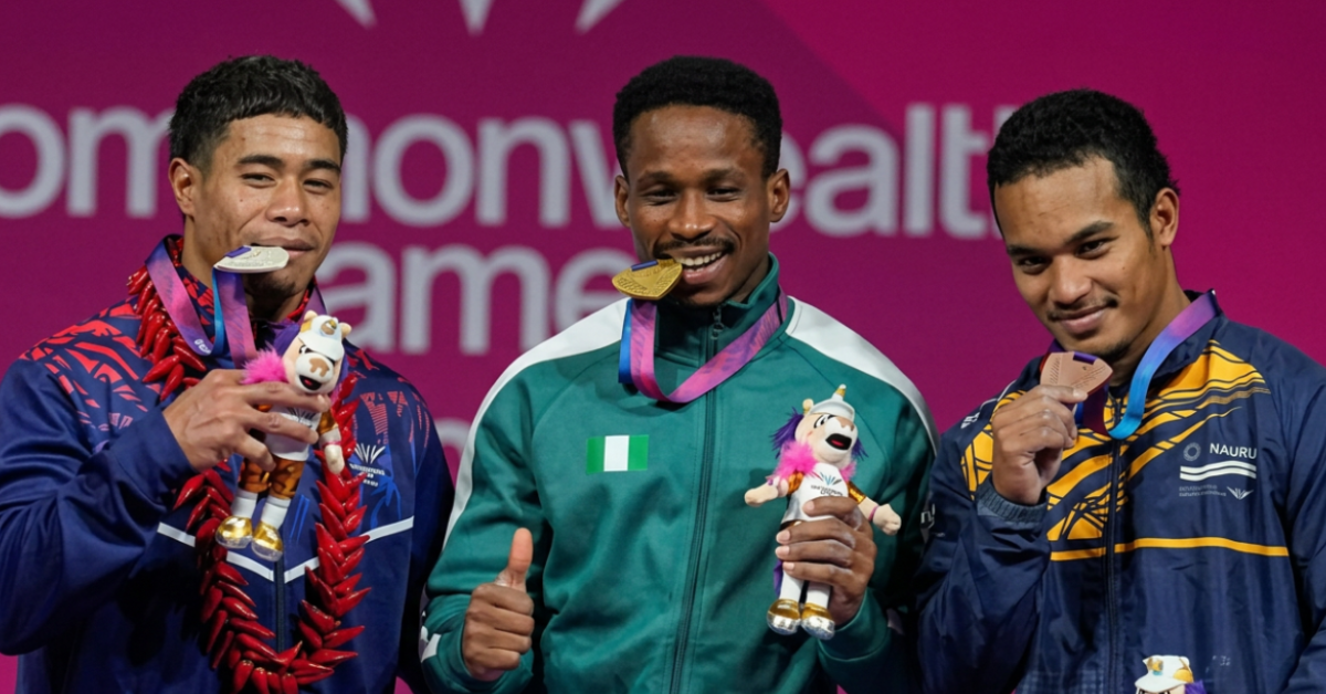 John Tafi wins silver medal for Samoa in the Men’s 71kg at the Glasgow Commonwealth Games 2026