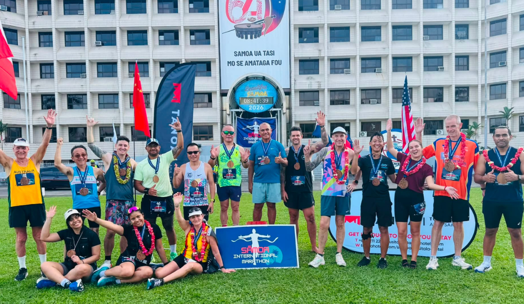 Record field of more than 100 runners powers 8th Sāmoa International Marathon