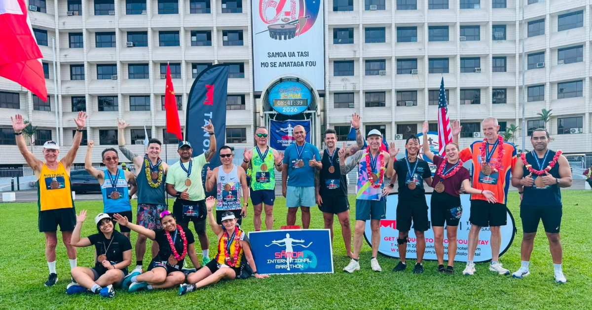 Record Field of More Than 100 Runners Powers 8th Sāmoa International Marathon Record Field of More Than 100 Runners Powers 8th Sāmoa International Marathon