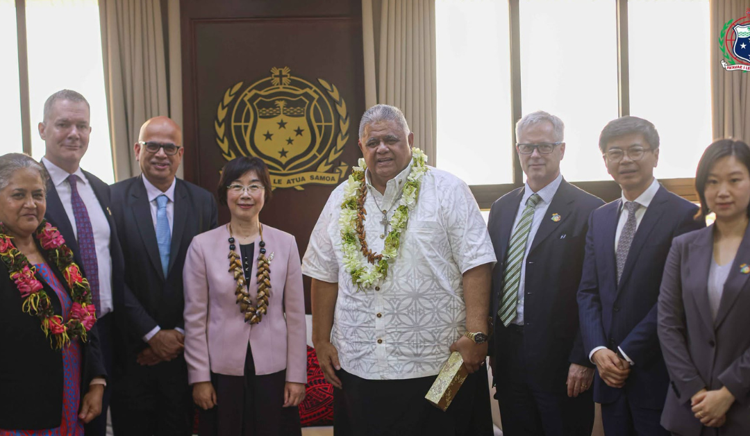 Feiloa’i atu le Afioga ‘i le Palemia ‘i le Peresetene ‘o le Asian Infrastructure Investment Bank