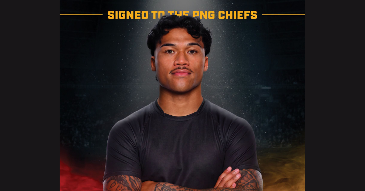 Brian To’o signs with the PNG Chiefs for 2028
