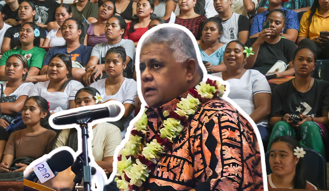 ‘E leai sou lumana’i manuia ‘e maua ‘i le femisa’ai – saunoa tu’usa’o le Palemia ‘i fānau ā’oga ‘i le Iunivesitē Aoao ‘a Sāmoa
