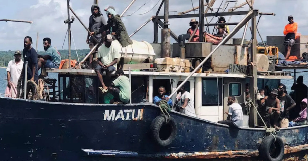 One dead 30 missing after ferry sinks off Vanuatu