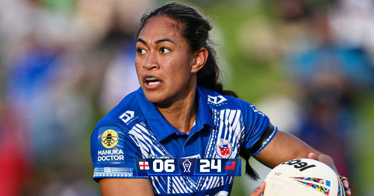Fetu Samoa triumph over England, secures Semi Final spot