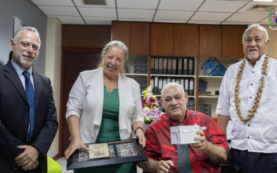 Fa’afeiloa’ia ‘e le Afioga ‘iā ‘Ale Vena ‘Ale le fa’auluuluga ‘o le MASHAV ‘a ‘Isarā’elu fa’apea le ‘Amapasa fou ‘a ‘Isarā’elu ‘i Sāmoa